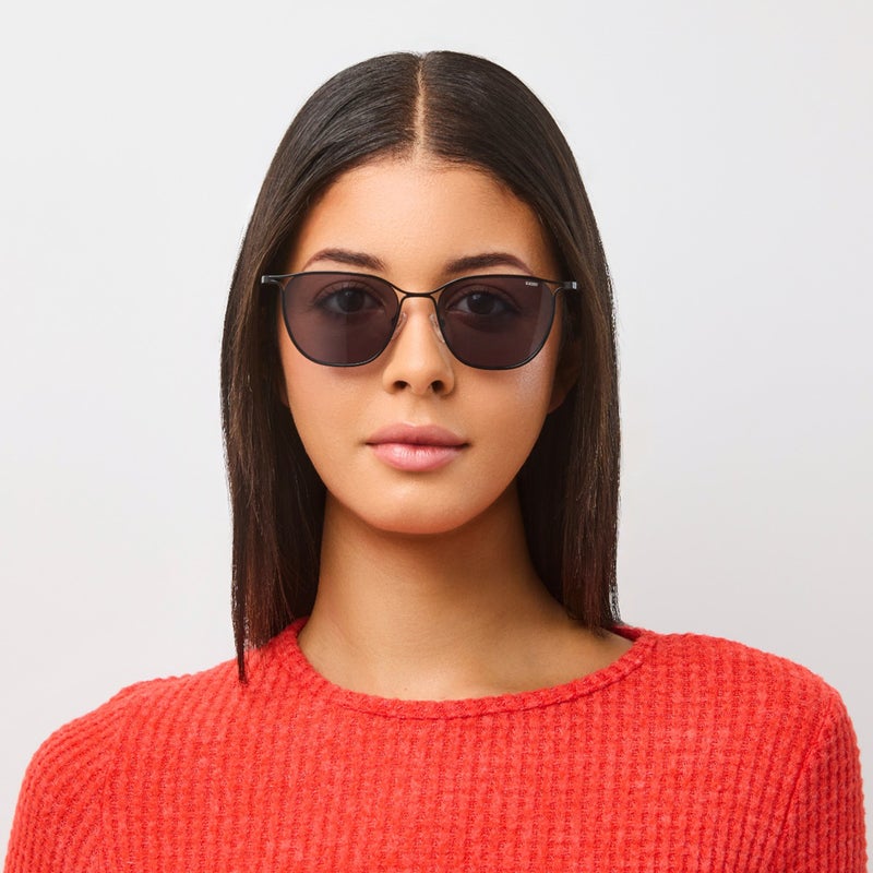Blackout Black Square Sunglasses for Men - Image 5